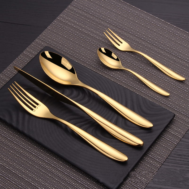 Aristo Gold Luxury Stainless Steel Cutlery Set
