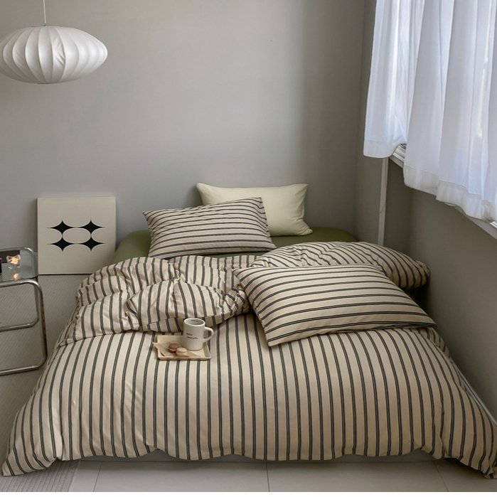 Geometric Quilt Cover Set Collection