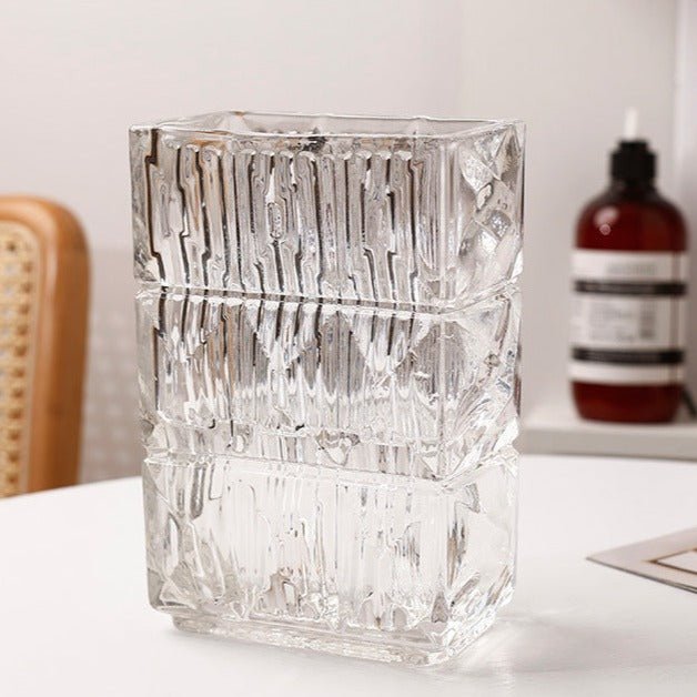 Glass Square Vase