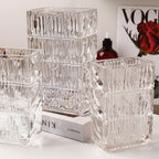 Glass Square Vase