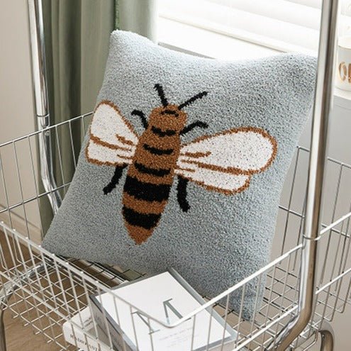 Gold Bee Blanket & Cushion