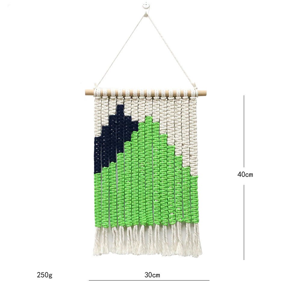 Golden Hour Macrame Wall Decor