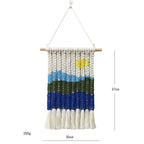 Golden Hour Macrame Wall Decor