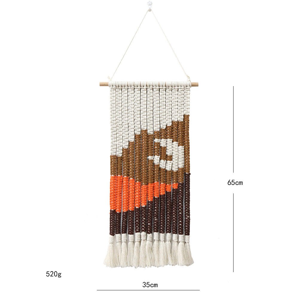 Golden Hour Macrame Wall Decor