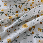 Golden Wattle Tassel Table Cloth