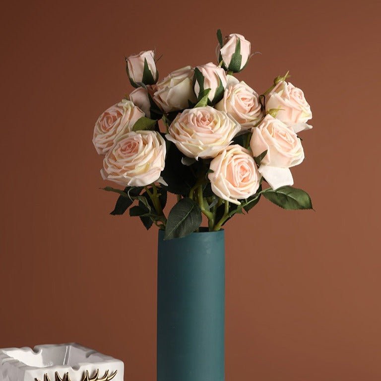 Half Dozen Artificial Misty Roses