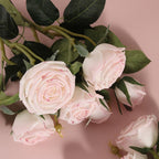 Half Dozen Artificial Misty Roses