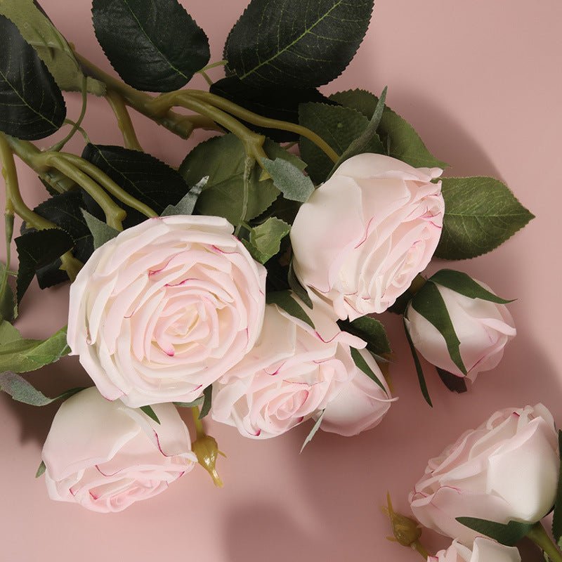Half Dozen Artificial Misty Roses