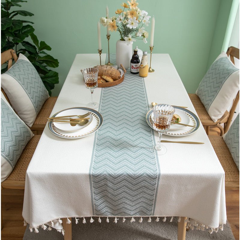 Hamptons Beach Tablecloth