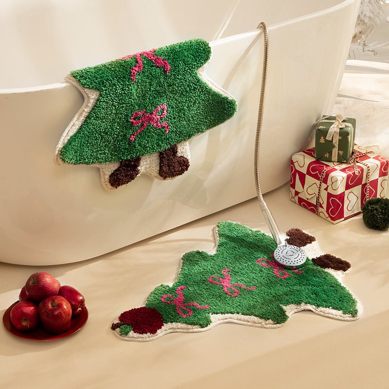 Holiday Pine Bath Mat