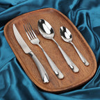 Honeycomb Grooved Stainless Steel Cutlery Set