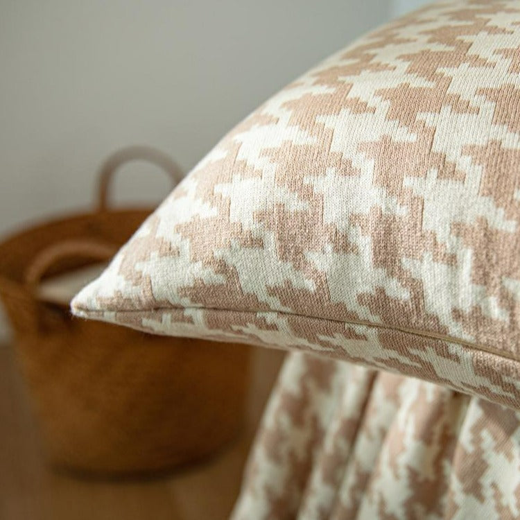 Classic Houndstooth Cushion