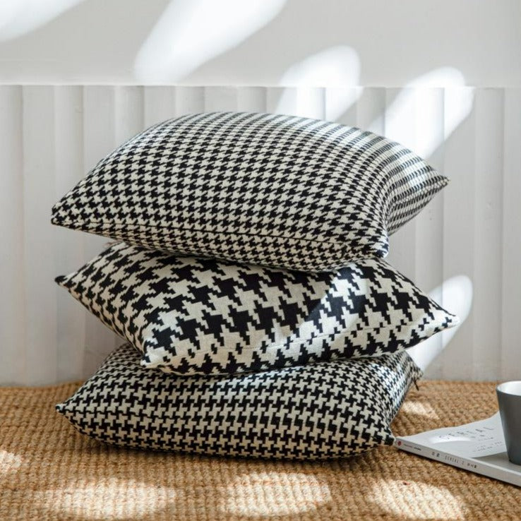 Classic Houndstooth Cushion