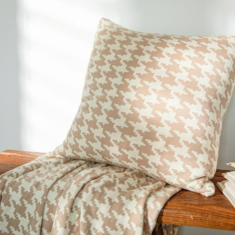 Classic Houndstooth Cushion