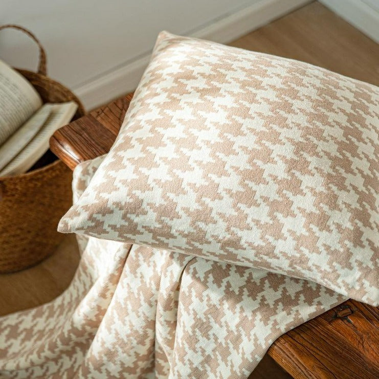 Classic Houndstooth Cushion
