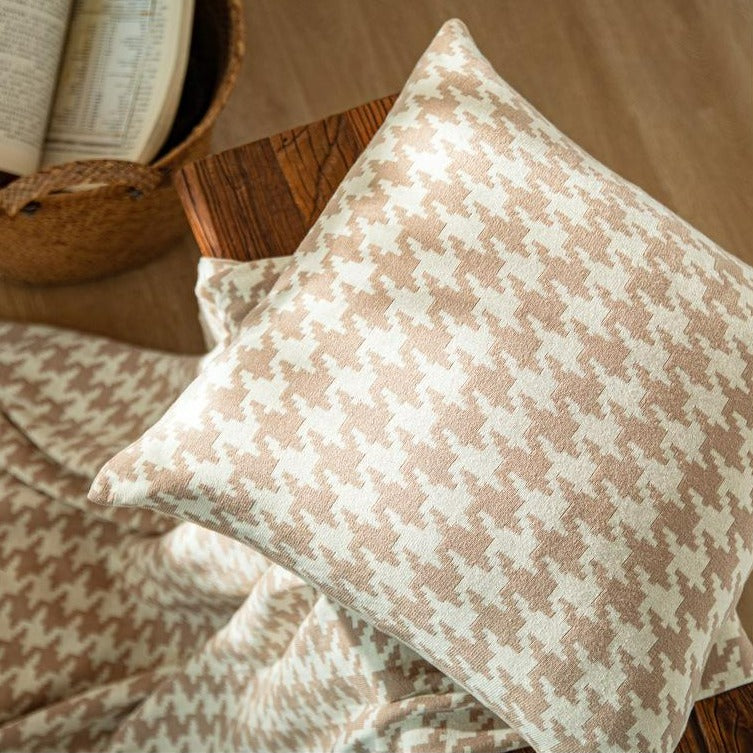 Classic Houndstooth Cushion