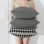 Classic Houndstooth Cushion