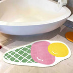 Ice Cream Bath Mat