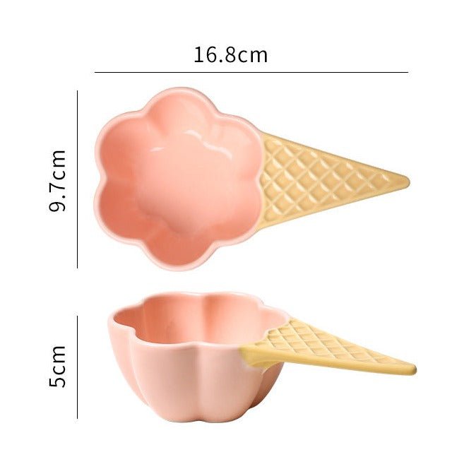 Ice Cream Cone Bowl