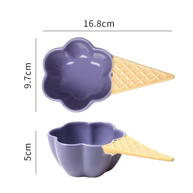 Ice Cream Cone Bowl