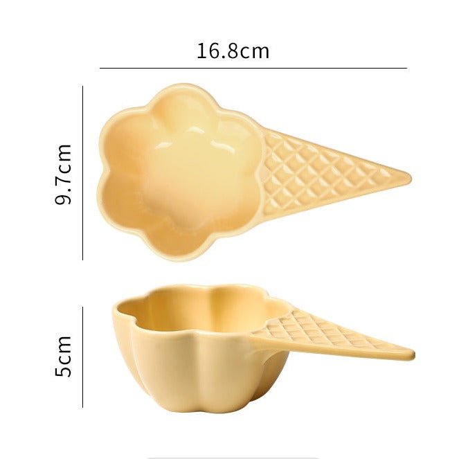 Ice Cream Cone Bowl