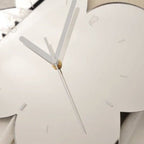Irregular Flower Acrylic Mirror Clock