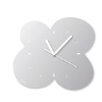 Irregular Flower Acrylic Mirror Clock