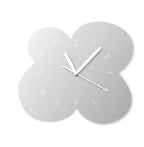 Irregular Flower Acrylic Mirror Clock