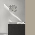 Irregular Flower Acrylic Mirror Clock