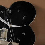 Irregular Flower Acrylic Mirror Clock