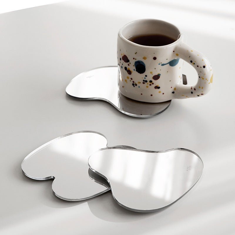 Polygonal Mirror Acrylic Coaster
