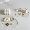 Polygonal Transparent Acrylic Coaster
