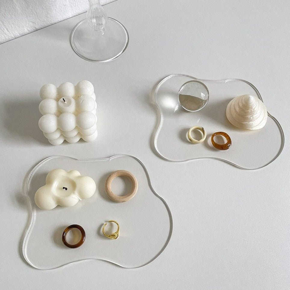 Polygonal Transparent Acrylic Coaster