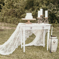 Joyful Lace Table Runner