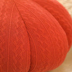 Knitted Pumpkin Cushion
