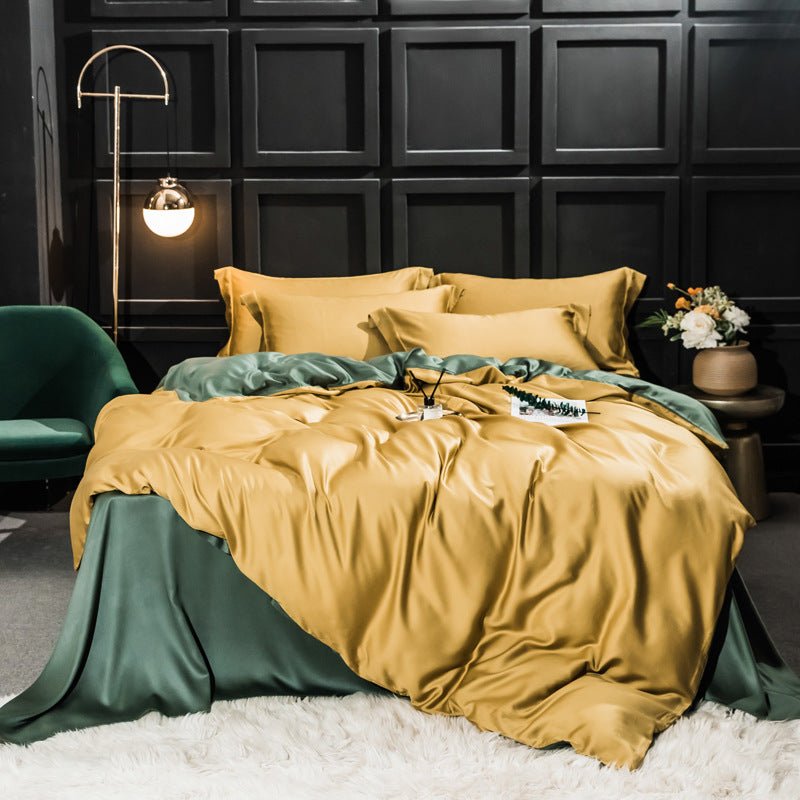 Lemon & Lime Lyocell Bedding Set