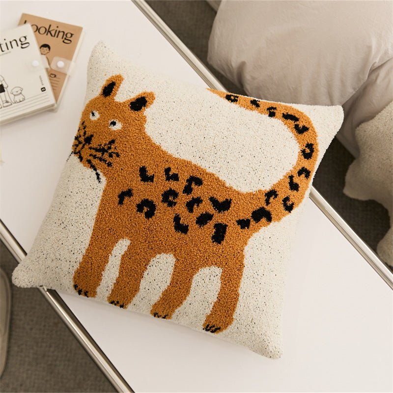 Leopard Blanket & Cushion