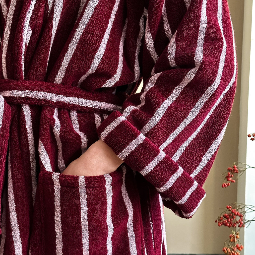 Lisbon Stripe Bathrobe Unisex Collection