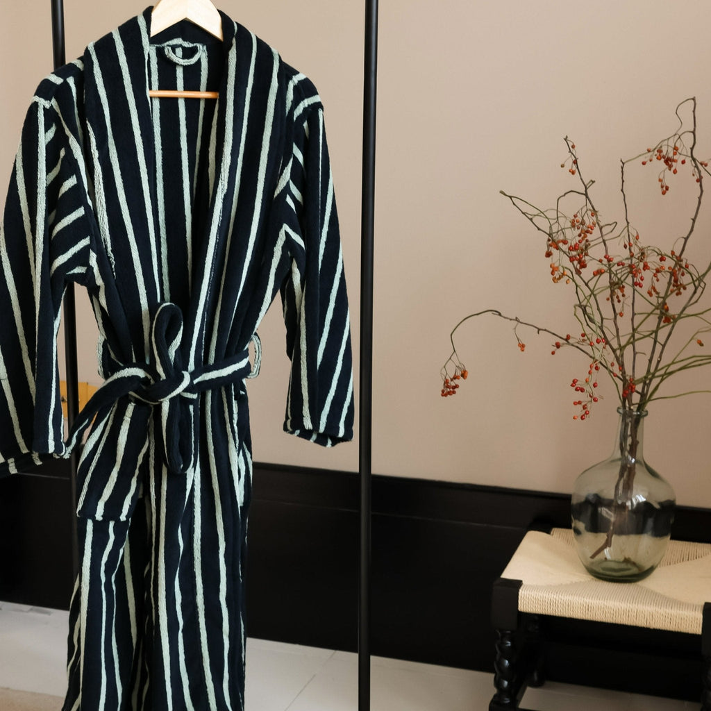 Lisbon Stripe Bathrobe Unisex Collection