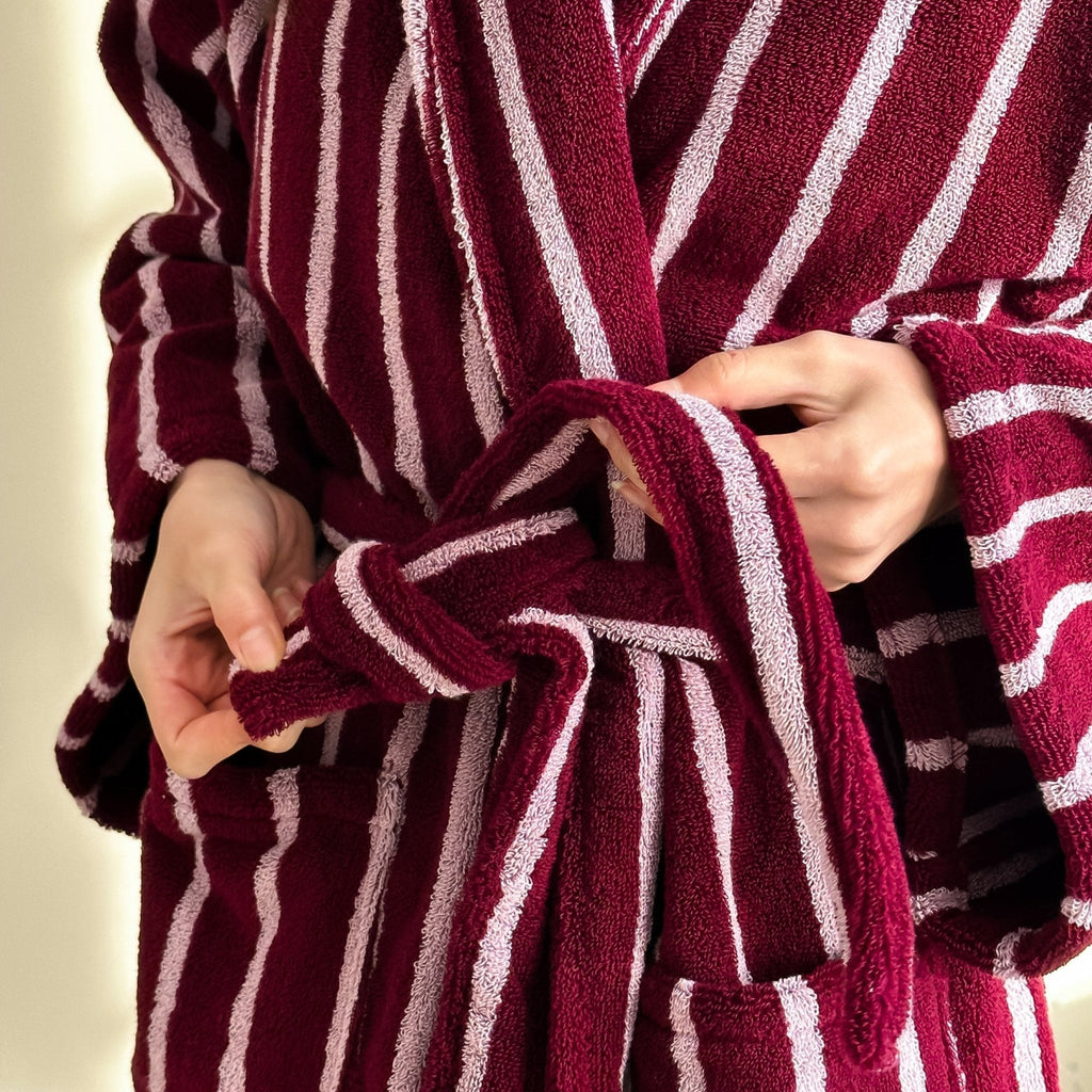 Lisbon Stripe Bathrobe Unisex Collection