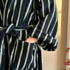 Lisbon Stripe Bathrobe Unisex Collection