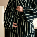 Lisbon Stripe Bathrobe Unisex Collection