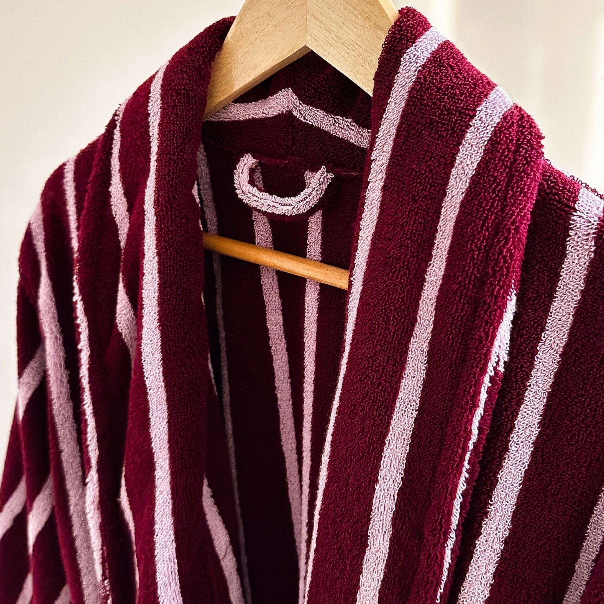 Lisbon Stripe Bathrobe Unisex Collection