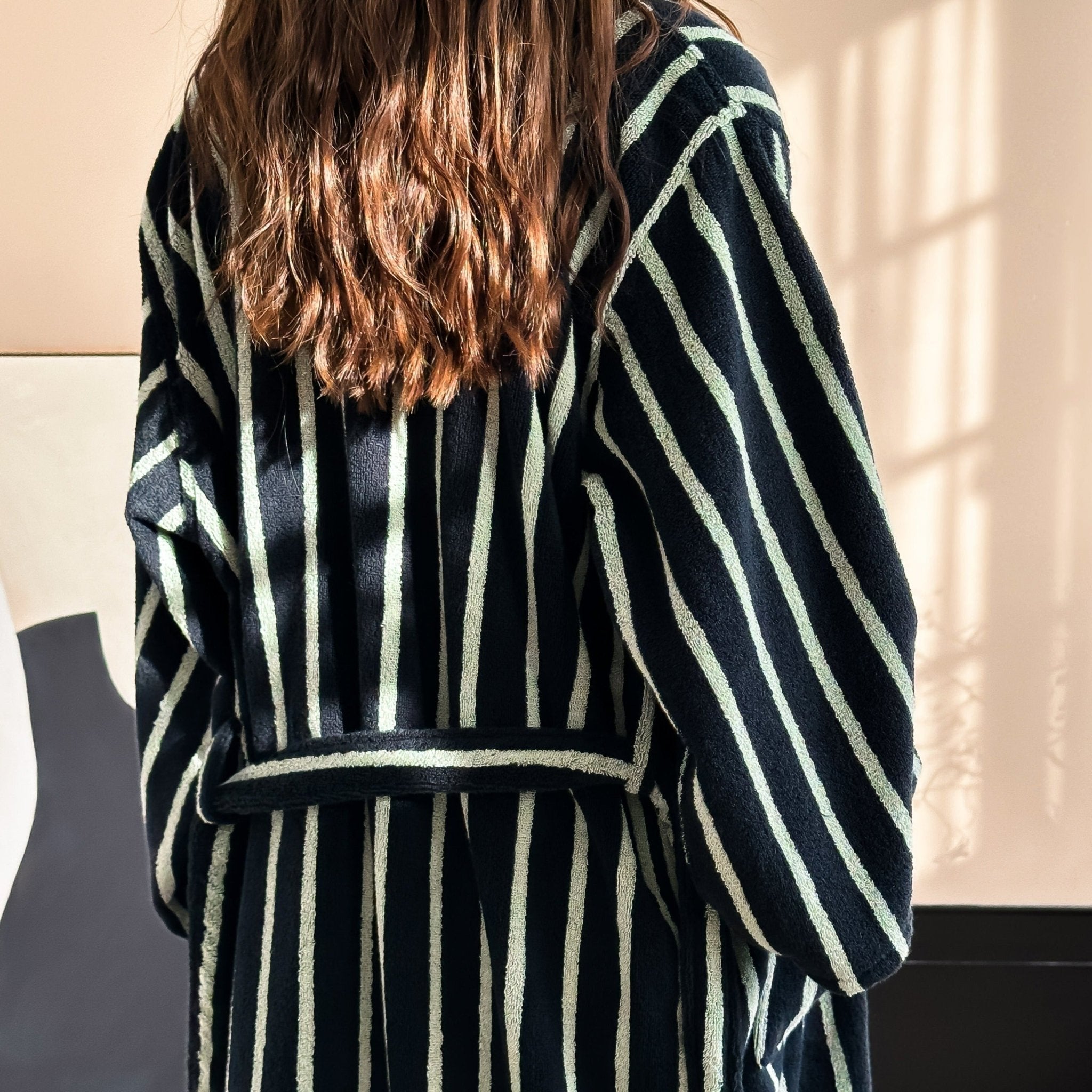 Lisbon Stripe Bathrobe Unisex Collection