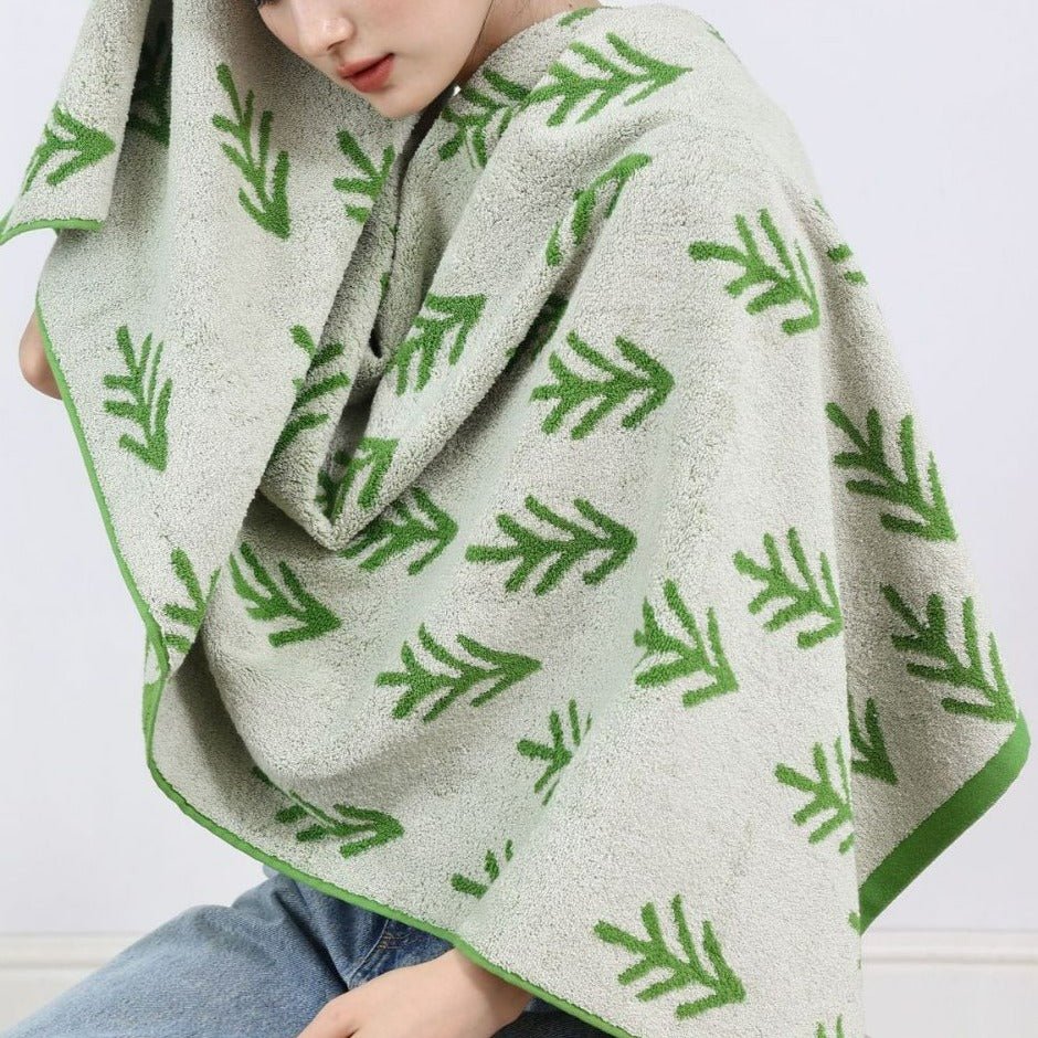 Lush Green Towel Set