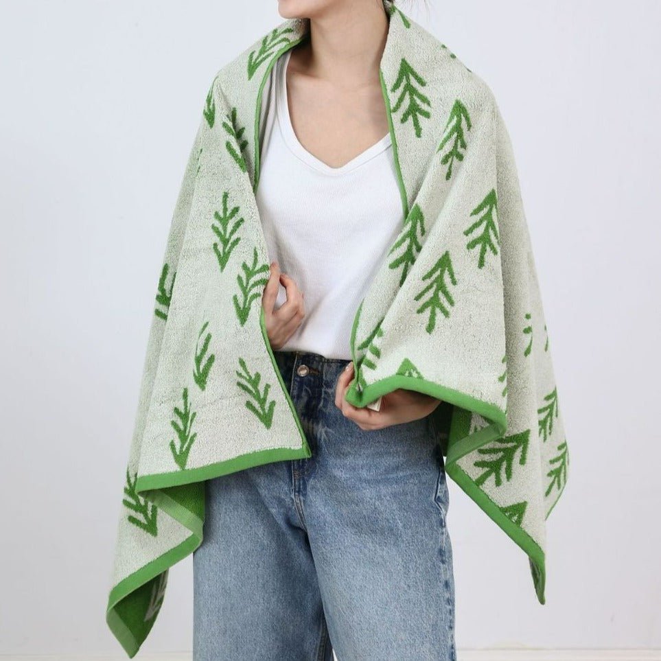 Lush Green Towel Set