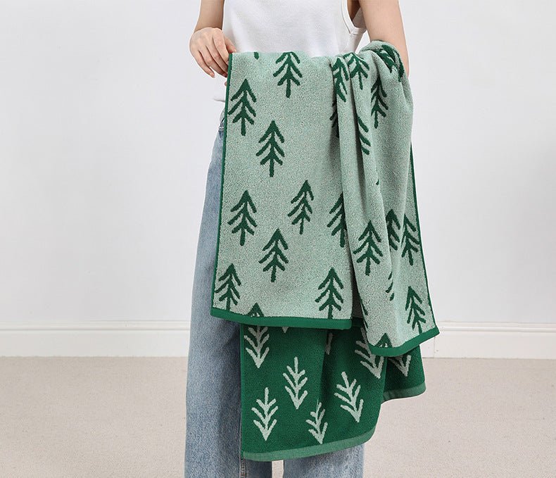 Lush Green Towel Set