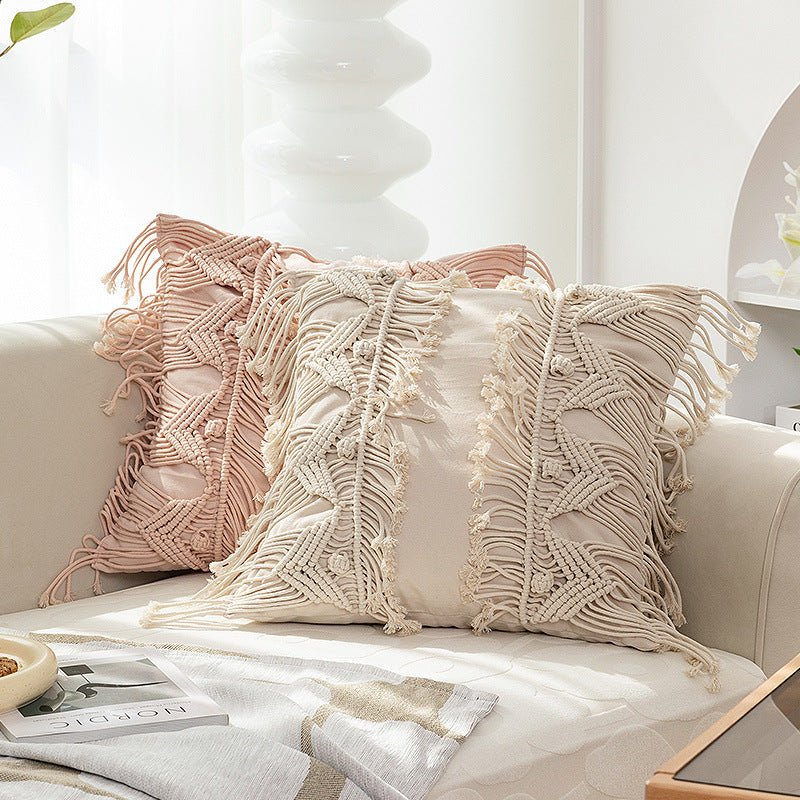 Macramé Weave Cushion