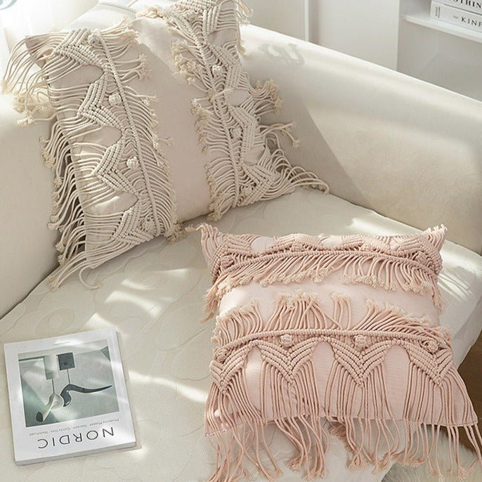 Macramé Weave Cushion