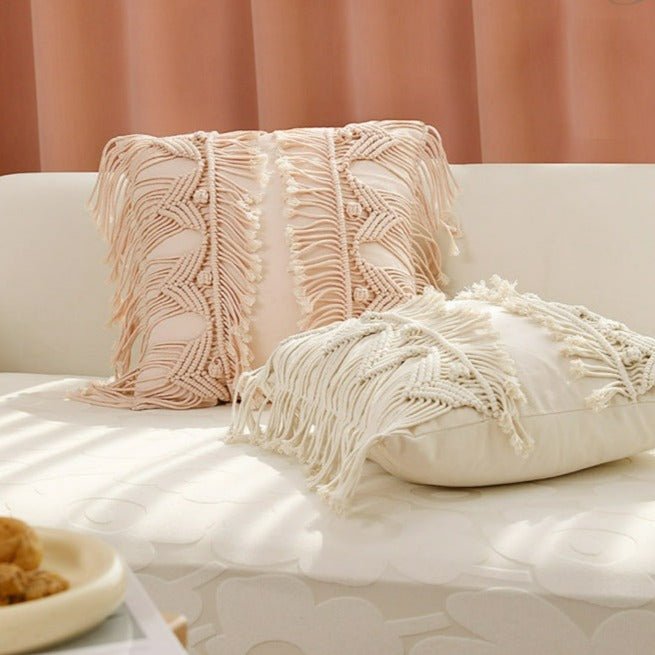 Macramé Weave Cushion